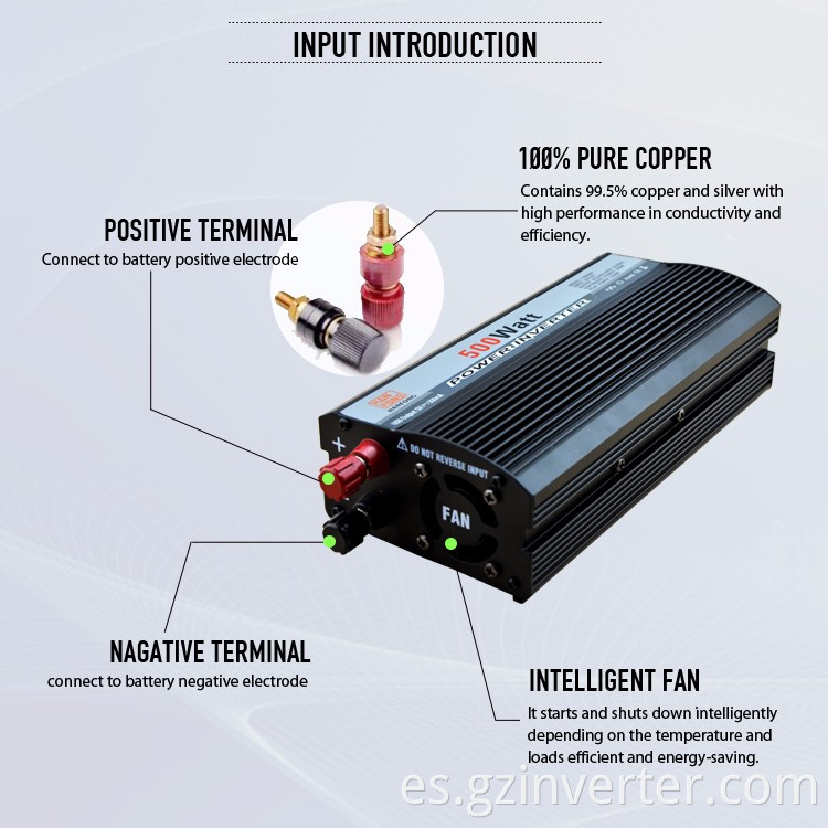 mini inversor de coche mini car inverter